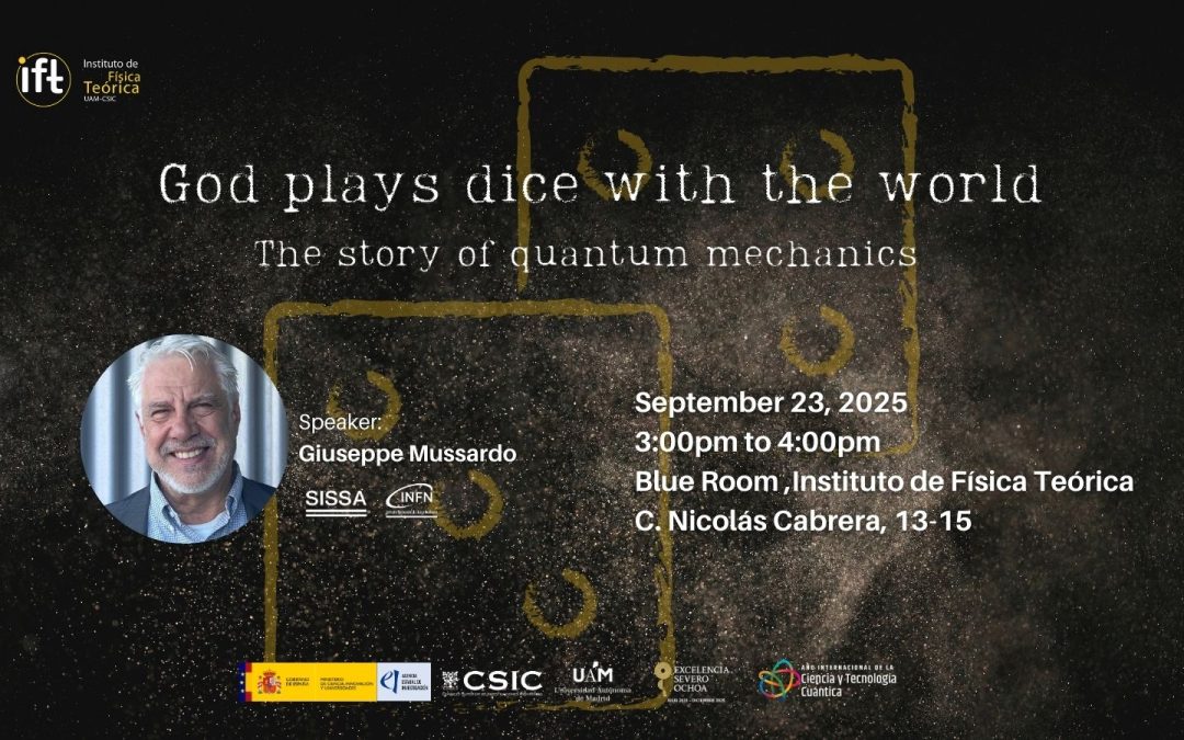 God plays dice with the world.  The story of quantum mechanics