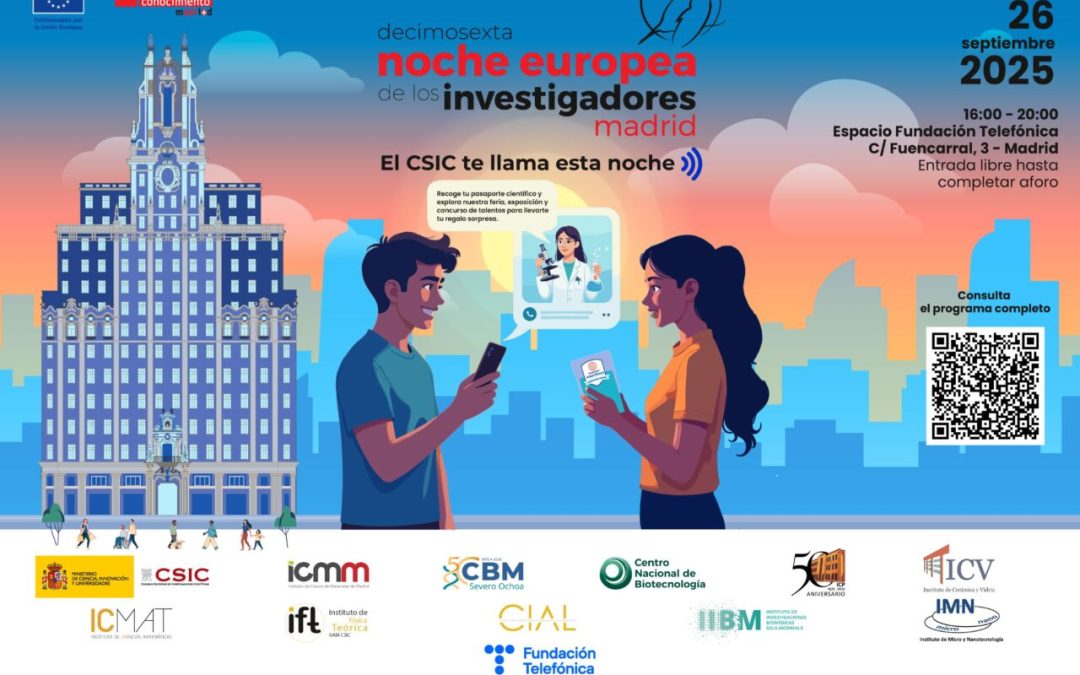 El CSIC te llama esta noche: Noche Europea de los y las Investigadoras 2025