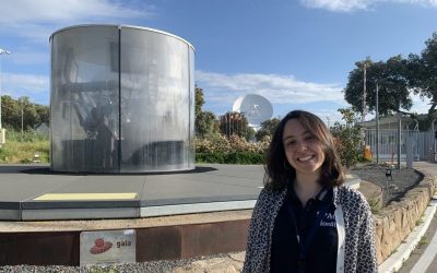Elisa Ramírez García, physicist, mathematician and young science communicator, begins her stay at the IFT thanks to a CSIC-Fundación BBVA grant