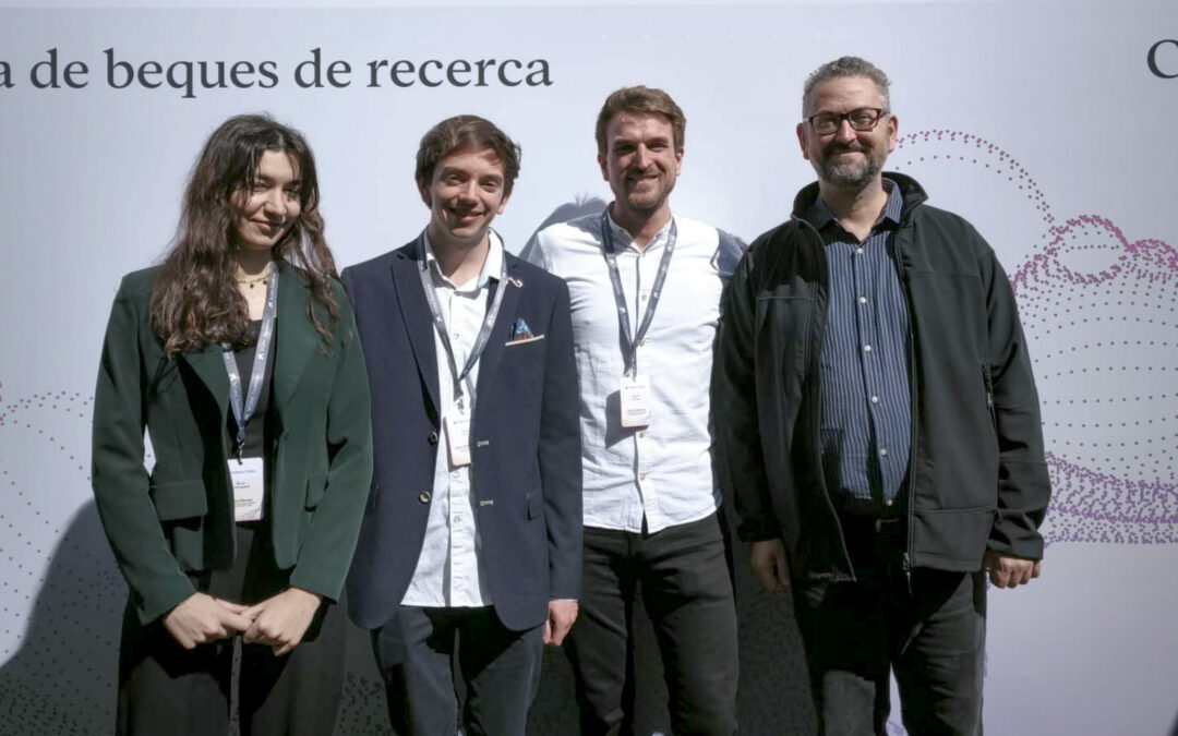 Three IFT researchers at the 2025 “la Caixa” Foundation Research Fellowships Award Ceremony