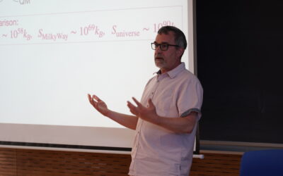 Matthew Headrick explores the connections between black holes, quantum entanglement and spacetime